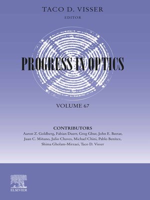 cover image of Progress in Optics, Volume 67